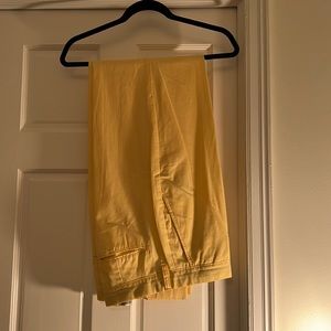 J Crew Khakis / Chinos - 36/34 - Yellow